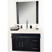 Mobili da bagno MANDURAH : lavabo, mobile per lavabo e specchio image 1