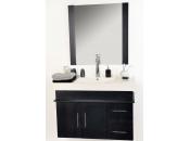 Mobili da bagno MANDURAH : lavabo, mobile sottovasca e specchio