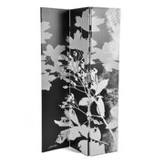 Paravento 3 ante legno e tessuto FLORA image pub1