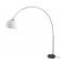 Piantana SIXTY inox/pvc bianco altezza 2 m