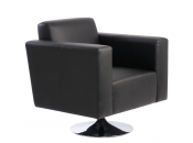 Poltrona Boston nero - girevole