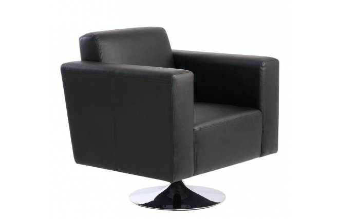Poltrona Boston nero - girevole