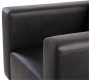 Poltrona Boston nero - girevole