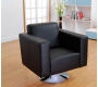 Poltrona Boston nero - girevole