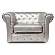 Poltrona  CHESTERFIELD colore argento image 1