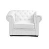 Poltrona  CHESTERFIELD colore bianco