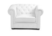 Poltrona  CHESTERFIELD colore bianco