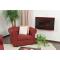 Poltrona  Chesterfield colore lampone