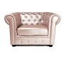 Poltrona  CHESTERFIELD colore perlato