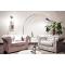 Poltrona  CHESTERFIELD colore perlato