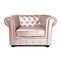 Poltrona  CHESTERFIELD colore perlato