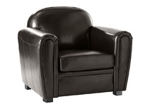 Poltrona club marrone - pelle di bufalo