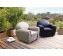 Poltrona  Club pelle marrone talpa NEW CLUB