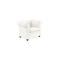 Poltrona da bambino BABY CHESTERFIELD bianca