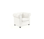 Poltrona da bambino BABY CHESTERFIELD bianca