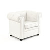 Poltrona da bambino BABY CHESTERFIELD bianca