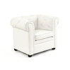 Poltrona da bambino BABY CHESTERFIELD bianca image pub1