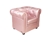 Poltrona da bambino BABY CHESTERFIELD colore perlato