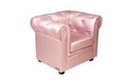 Poltrona da bambino BABY CHESTERFIELD colore perlato