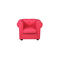 Poltrona da bambino BABY CHESTERFIELD lampone