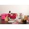 Poltrona da bambino BABY CHESTERFIELD lampone