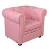 Poltrona da bambino BABY CHESTERFIELD - rosa chiaro image pub1