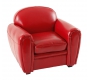 Poltrona da bambino BABY CLUB rossa