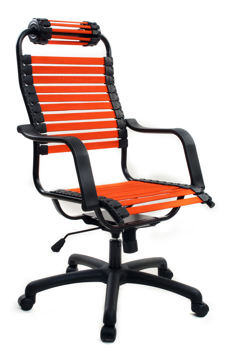 Poltrona da ufficio elastico arancione  Stardust V1