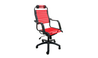 Poltrona da ufficio elastico rosso  Stardust V1