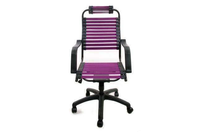 Poltrona da ufficio elastico viola  Stardust V1