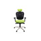 Poltrona da ufficio ergonomica anice e nero UP TO YOU