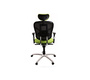 Poltrona da ufficio ergonomica anice e nero UP TO YOU