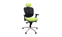 Poltrona da ufficio ergonomica anice e nero UP TO YOU