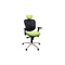 Poltrona da ufficio ergonomica anice e nero UP TO YOU