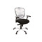 Poltrona da ufficio ergonomica nera e arancione UP TO YOU