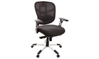 Poltrona da ufficio ergonomica nera  UP TO YOU