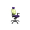Poltrona da ufficio ergonomica viola e anice  UP TO YOU