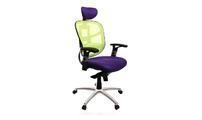 Poltrona da ufficio ergonomica viola e anice  UP TO YOU