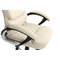 Poltrona da ufficio pieghevole color crema GALLIEN