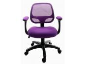 Poltrona da ufficioTessuto Maglia viola  Cory