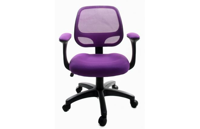 Poltrona da ufficioTessuto Maglia viola  Cory
