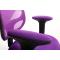 Poltrona da ufficioTessuto Maglia viola  Cory