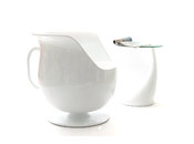 Poltrona design bianca CUP
