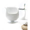 Poltrona design bianca CUP