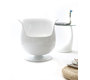 Poltrona design bianca CUP