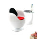 Poltrona design bianca CUP