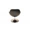 Poltrona design bianca e nera Solly