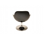Poltrona design bianca e nera Solly