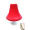 Poltrona design bianca e rossa TALY