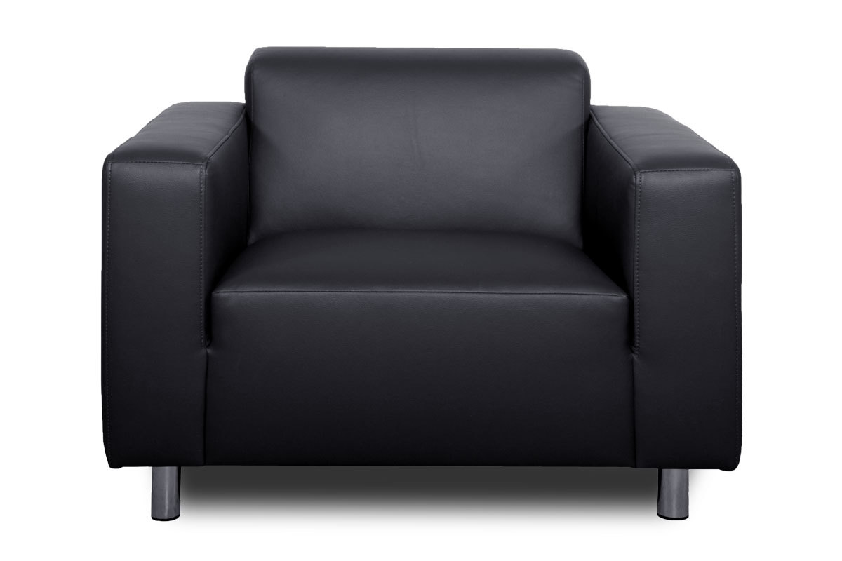 Poltrona design nera CAPRI